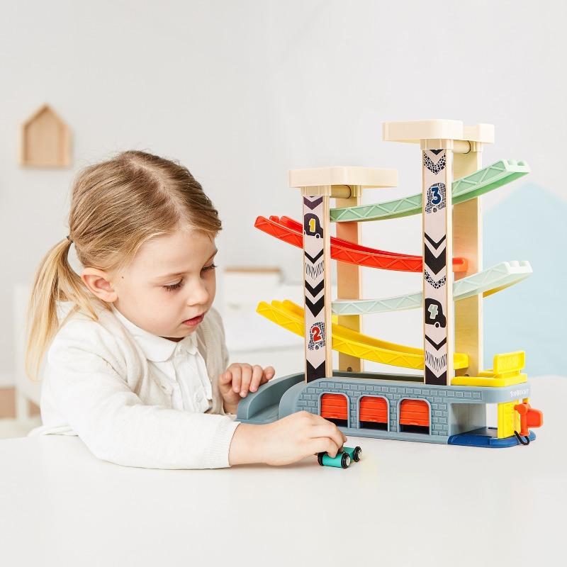 Car Racetrack Racing Set For Kids