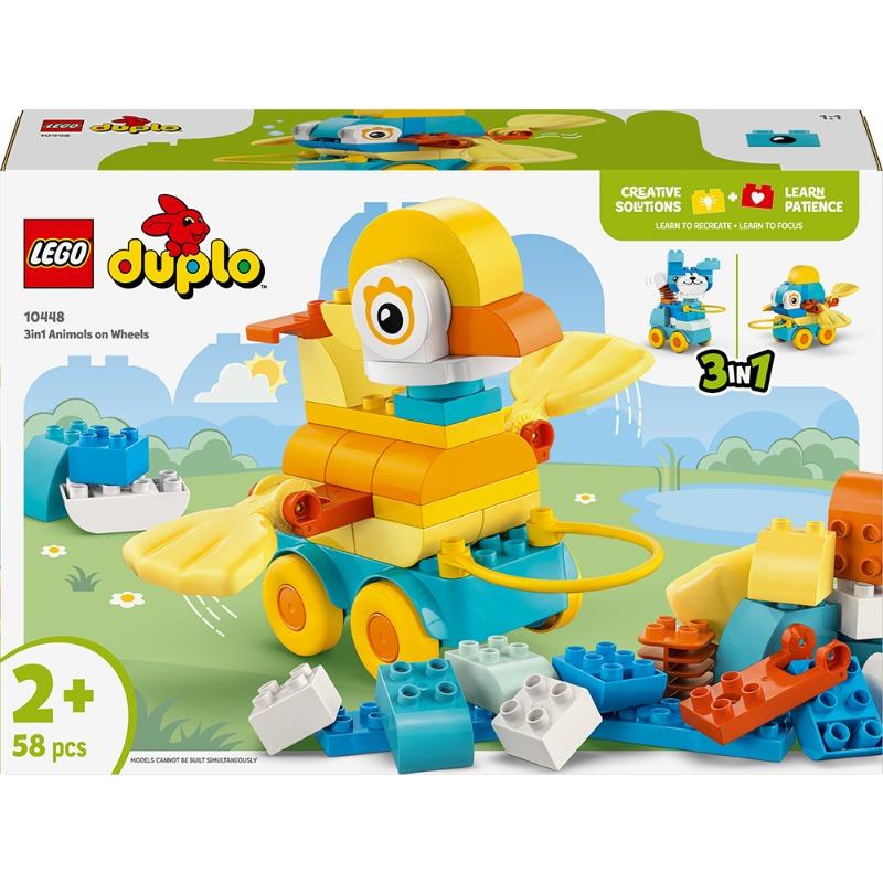 Lego 3 In 1 Animals on Wheels 10448