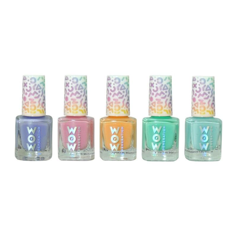 Wow Generation Nail Polish Pastel Colors - 5 Colors