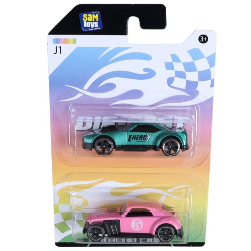 SAM Toys DIE CAST CAR 2PCS Set
