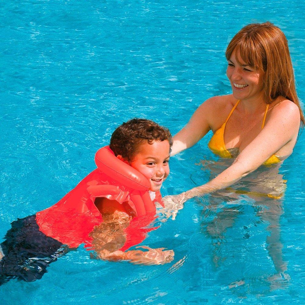 Intex Inflatable Swim Vest Float - Multicolors