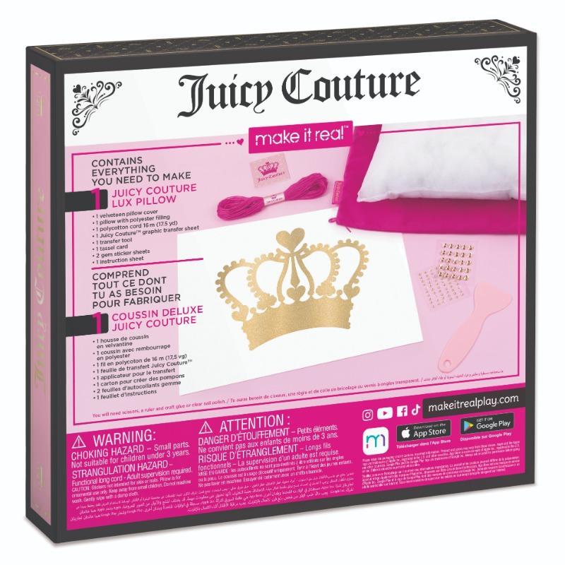 Make it Real Juicy Couture Pillow