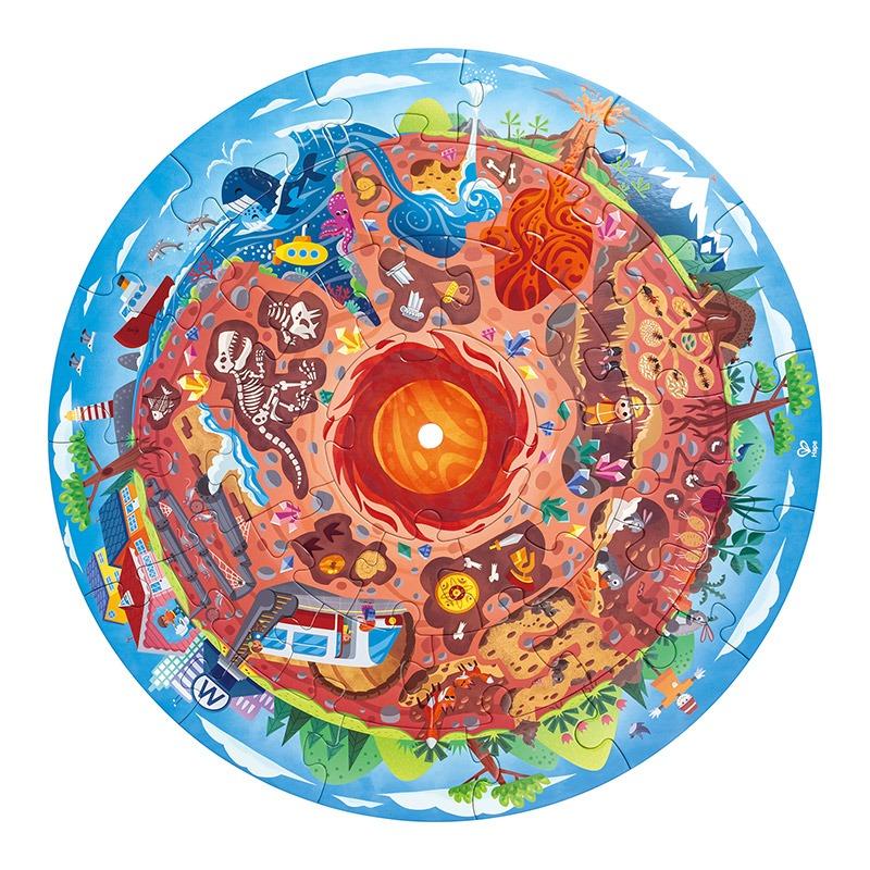 Hape Under Ground World Puzzle