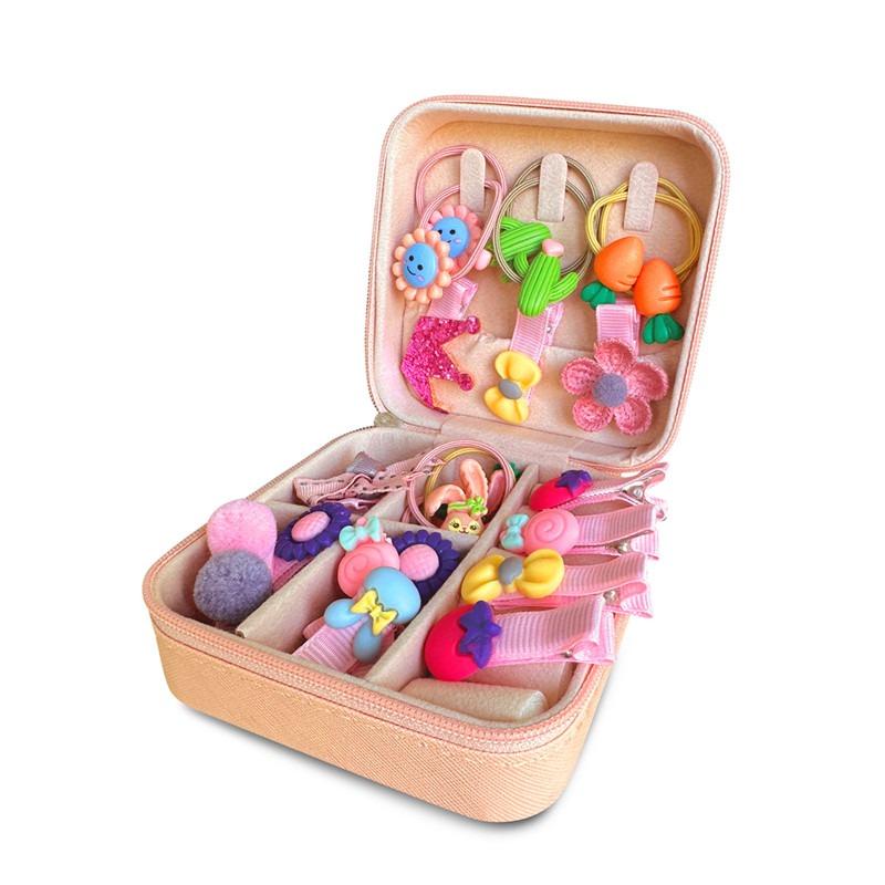 Dream Princess Jewelry Box Hair Accessories - 24pcs