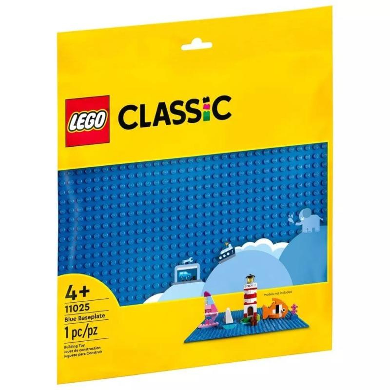 LEGO Classic Blue Baseplate 11025