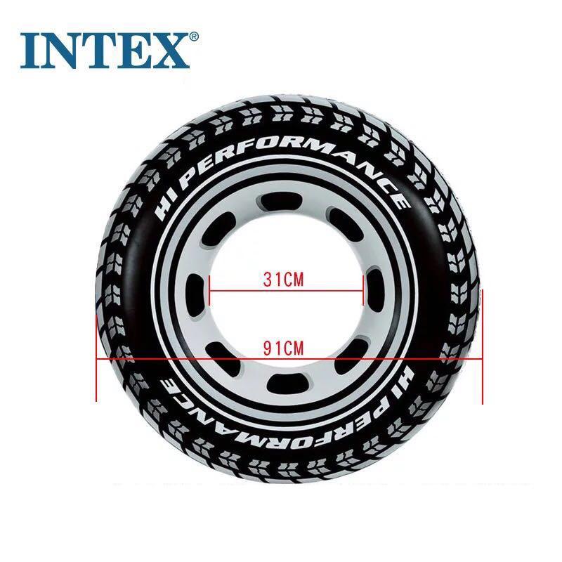 Intex - Summer Swimming Pool Giant Tire Tube