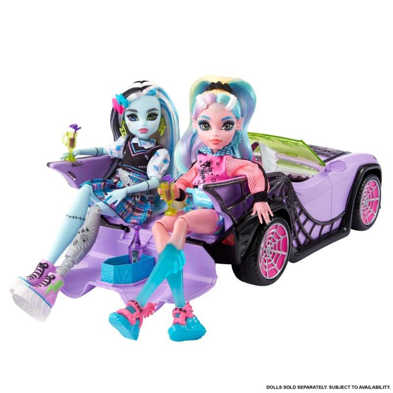 Monster High Car Ghoul Mobile with Pet and Accessories