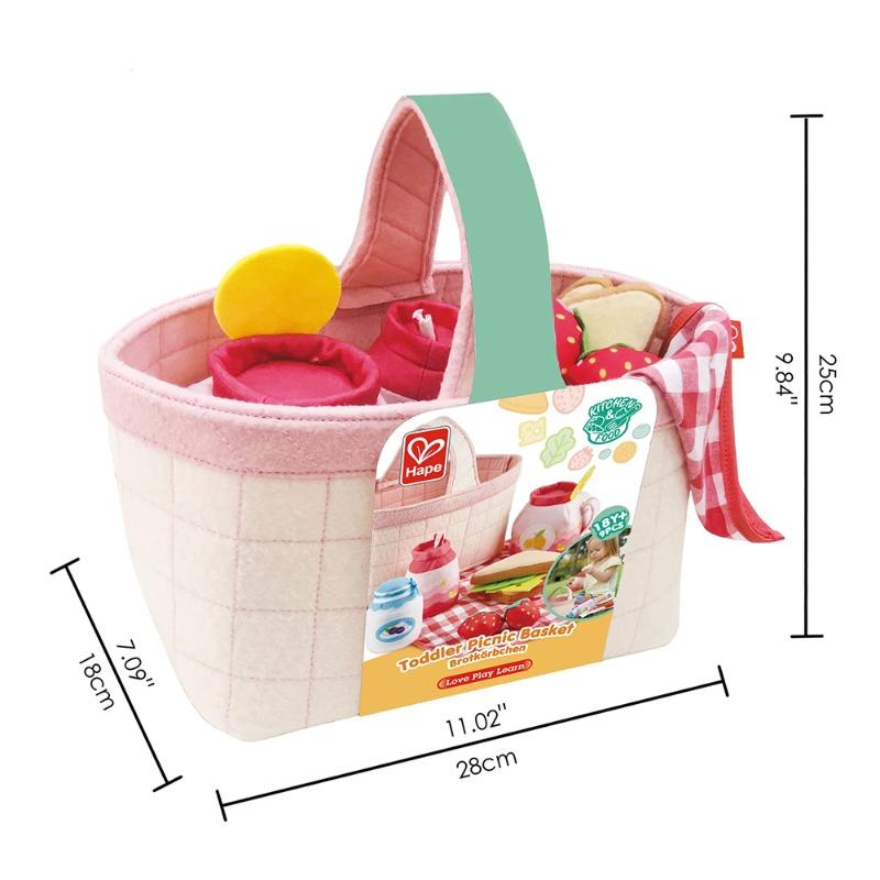 Hape Toddler Picnic Basket