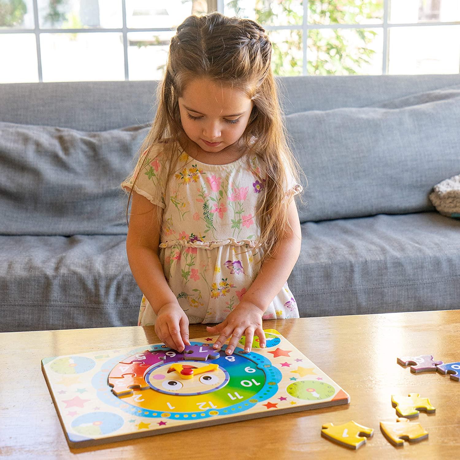 The Learning Journey Lift And Learn Clock Puzzles