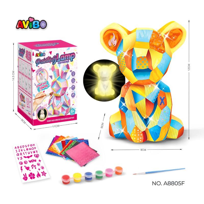 AVIBO Children's DIY Graffiti Night Light Sloth