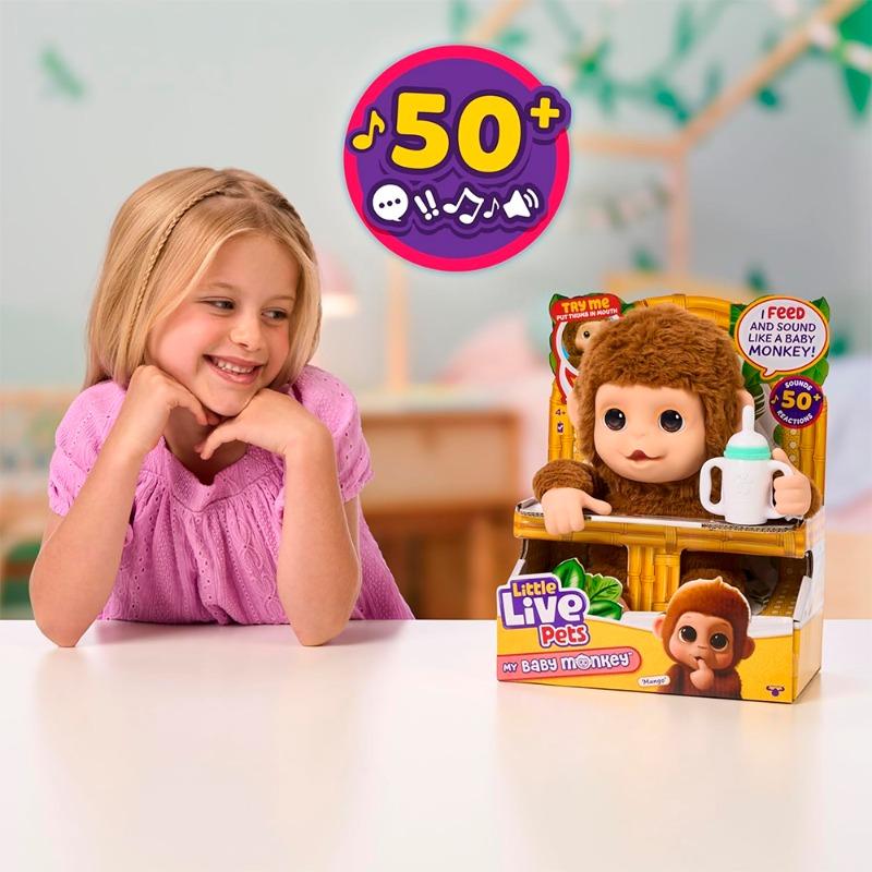 Little Live Pets My Baby Monkey - Mango