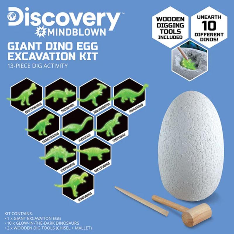 Discovery Mindblown Giant Dino Egg Excavation Kit
