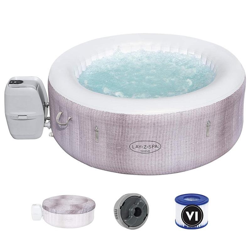 Bestway Lay-Z-Spa Airjet Spa Cancun Grey