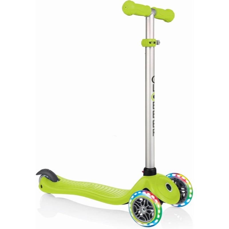 Globber Go up Sporty Lights Scooter Green