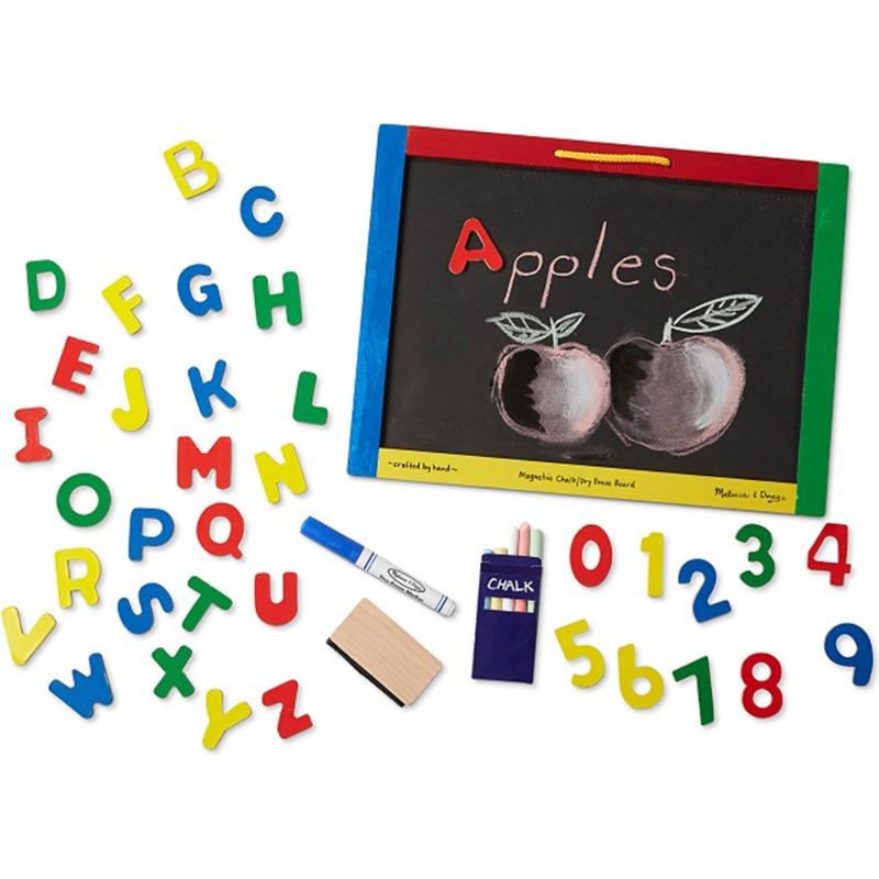 Melissa and Doug Magnetic Chalkboard/Dry-Erase Board