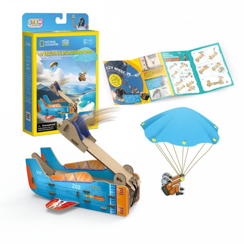 National Geographic 3D Puzzle - Wyrzutnia Spadochronowa