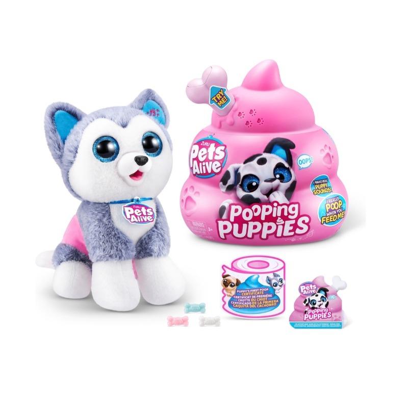 Pets Alive Pooping Puppies Multicolor
