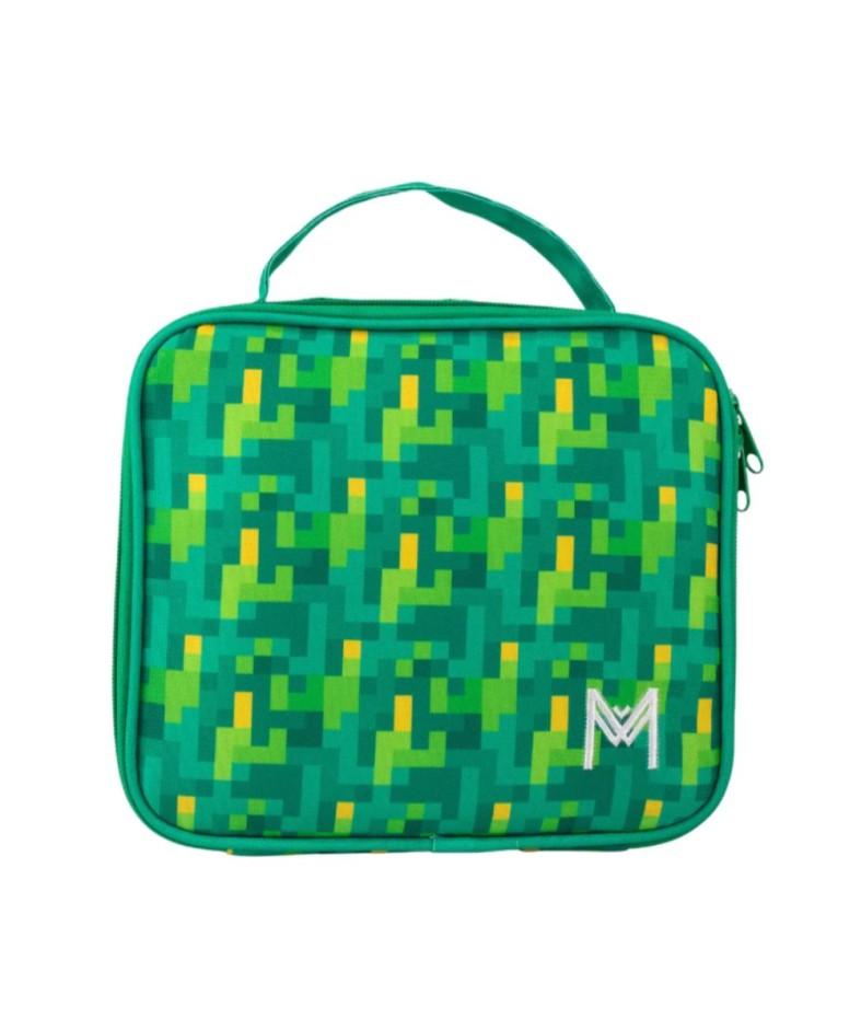 MontiiCo Medium Lunch Bag - Pixels