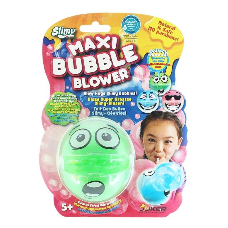 Slimy Funny Maxi Bubble Blower On Blister