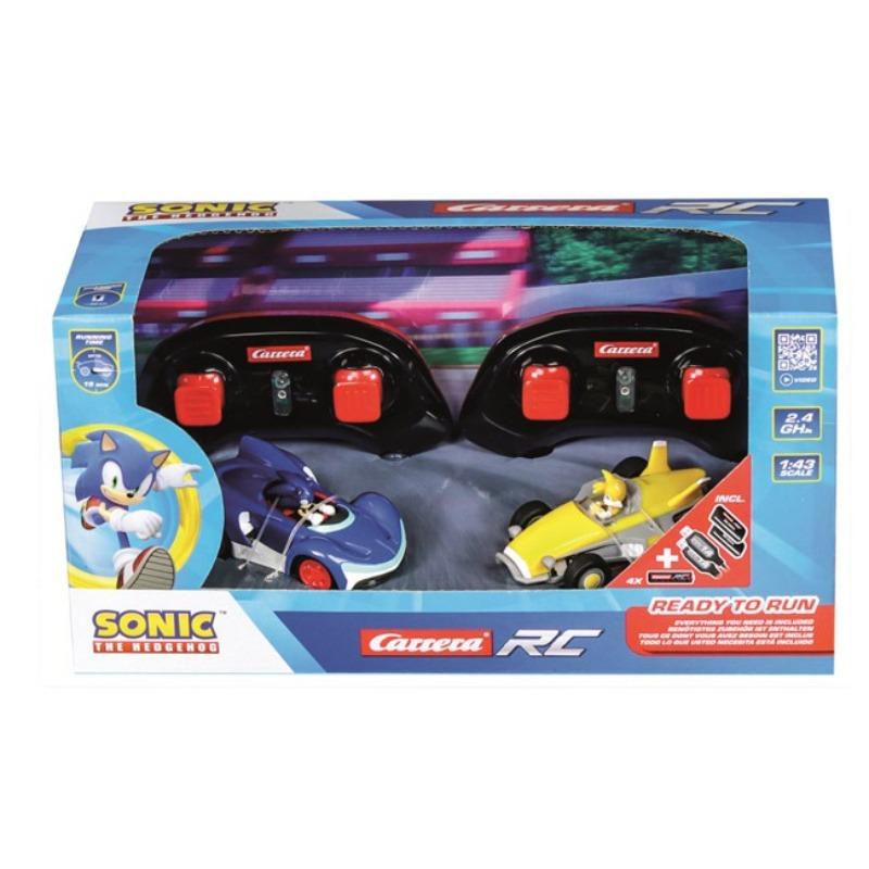 Carrera Team Sonic Racing Mini Rc - Sonic & Tails 1:43