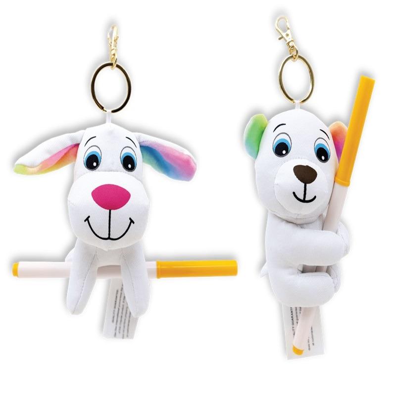 Crayola Colour Me Plush Backpack Clip