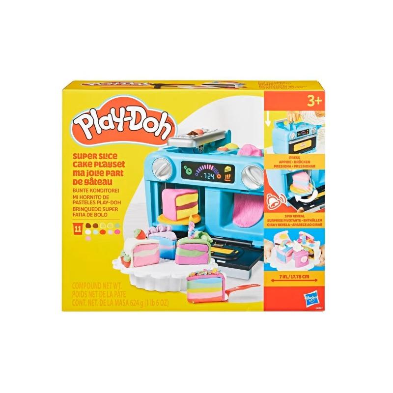 Play Doh Super Slice Cake Play Kitchen Set
