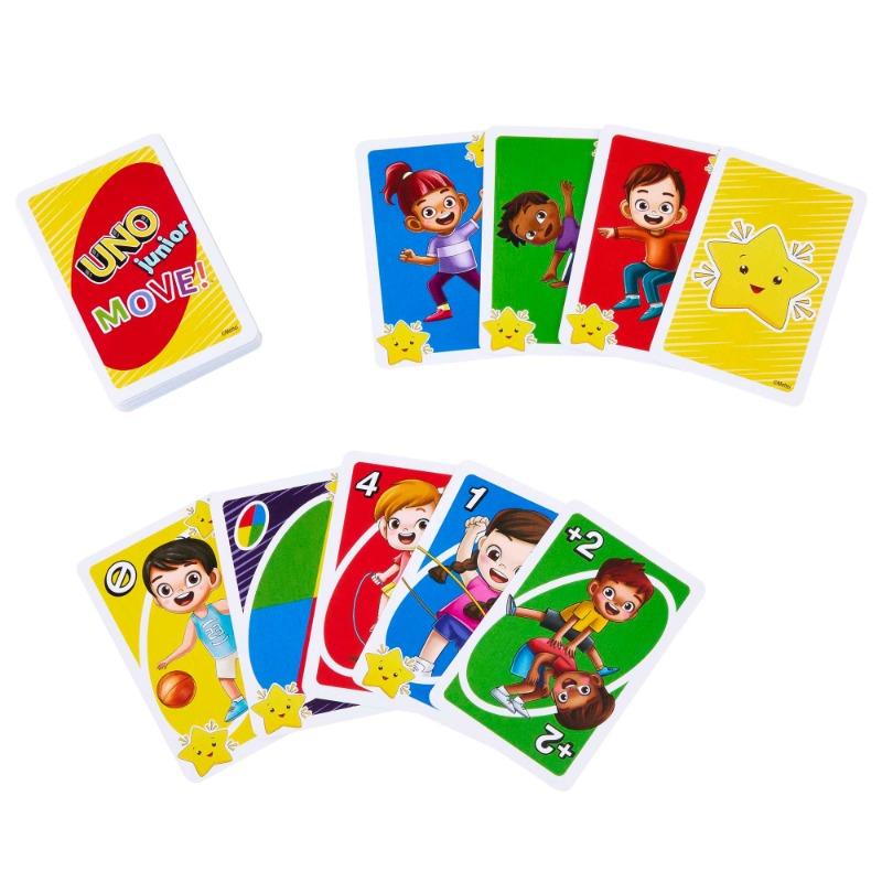 Uno Junior Move Uno Card Game
