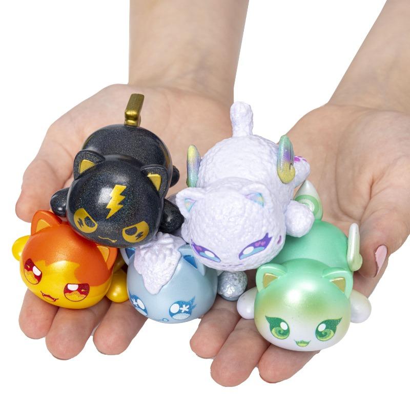 Aphmau Mystery MeeMeow Figures Multi-Pack – Elemental Glow Party