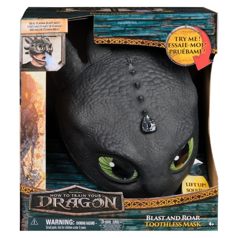 Dragons HTTY Dragon Movie Blast & Roar Toothless Mask