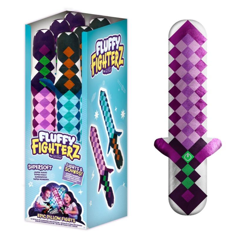 Fluffy Fighterz Sword Assorted 4 Pink