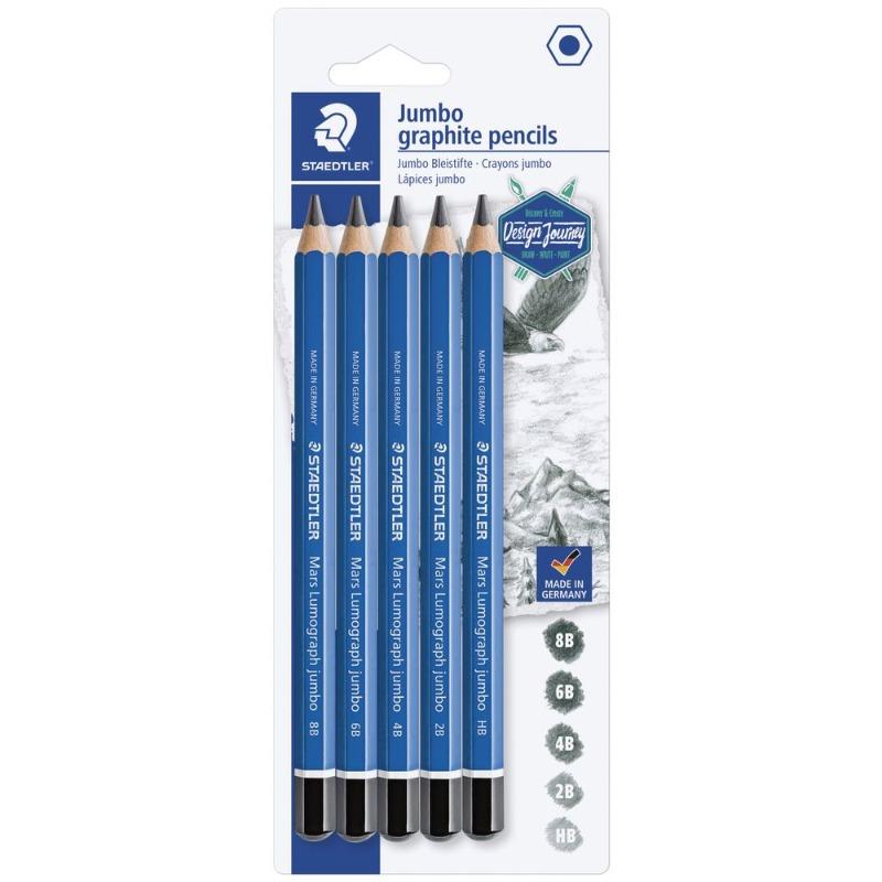 Staedtler Lumograph Jumbo Pencils