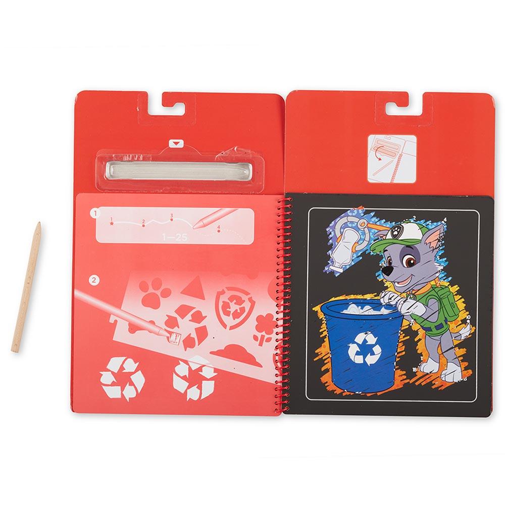Melissa And Doug Paw Patrol Marshall Scratch Board
