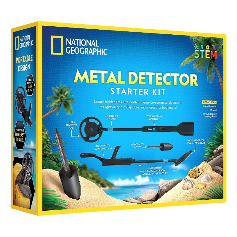 National Geographic Metal Detecting Kit