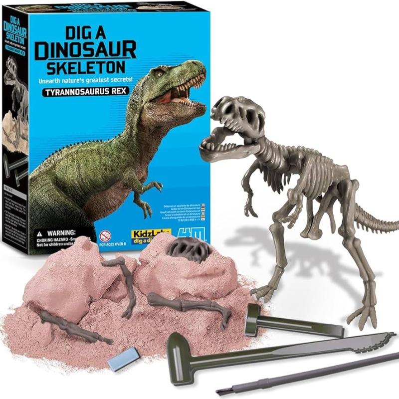 4M KidzLabs Dig A Dinosaur Skeleton Tyrannosaurus Rex