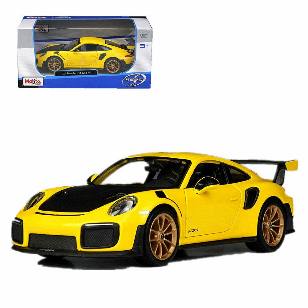 Maisto Porsche 911 Gt2 RS Yellow