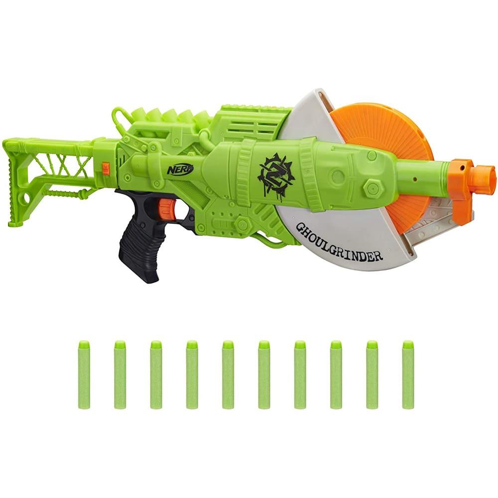 NERF Zombie Strike Ghoulgrinder Blaster