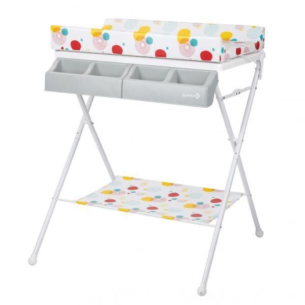 Safety 1st Baltic Baby Changing Table with Bath 2 in 1 Compact Folding