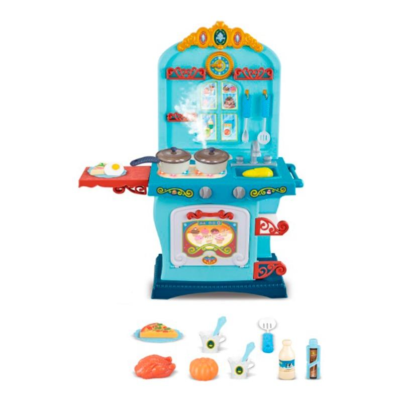 Kitchen Set With Light And Music - Blue
