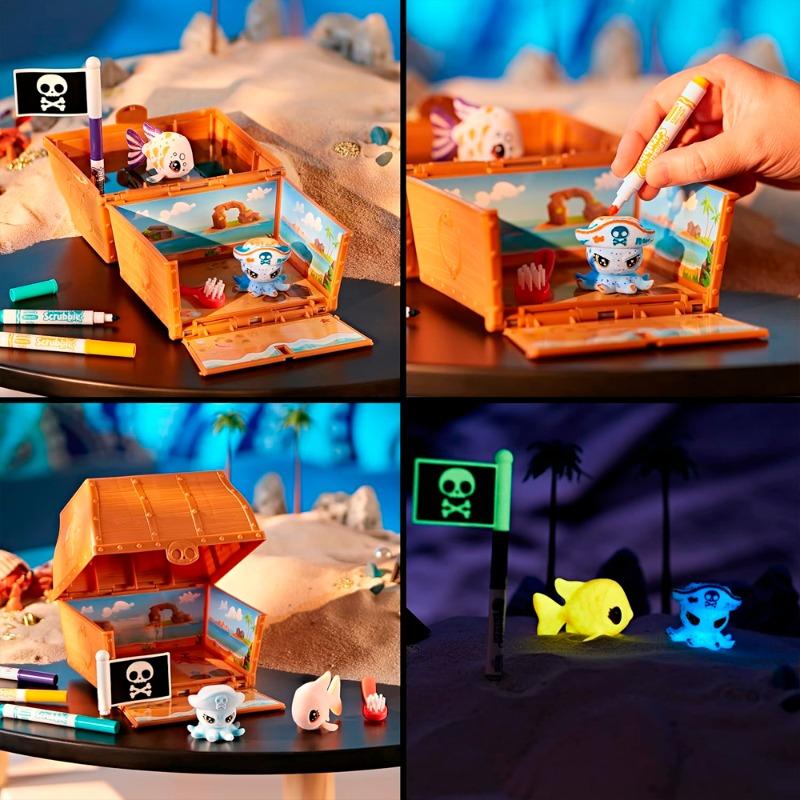Crayola Scribble Scrubbie Pets Glow Ocean Playset