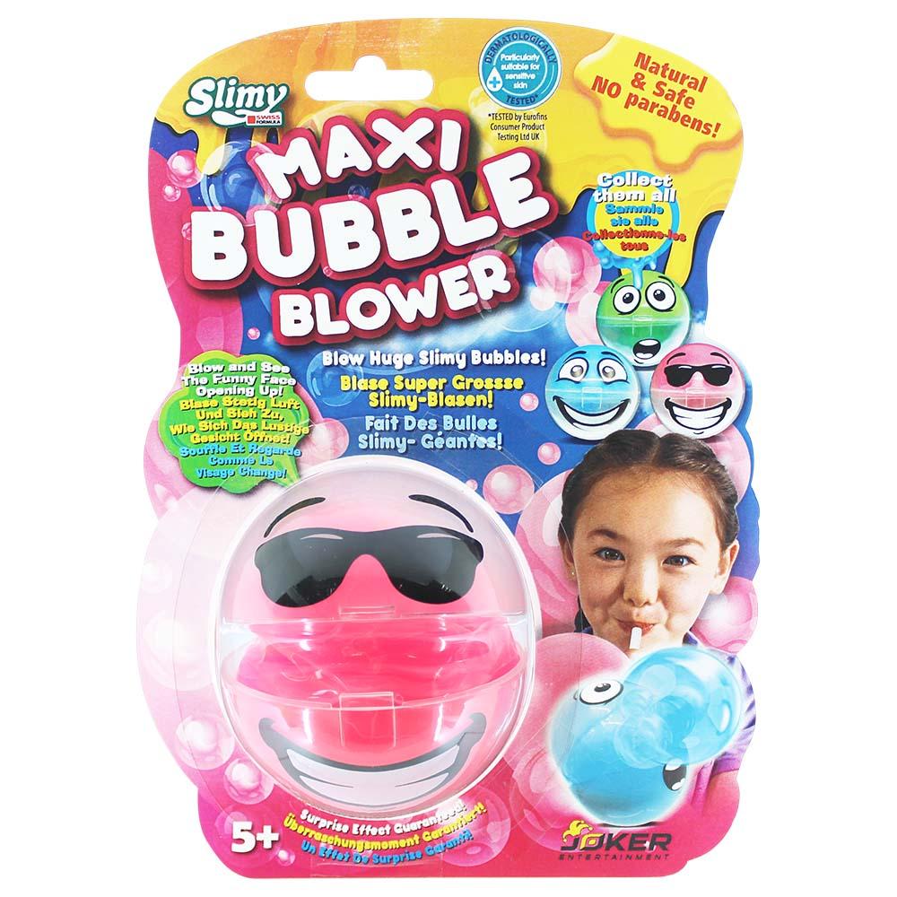 Slimy Funny Maxi Bubble Blower On Blister