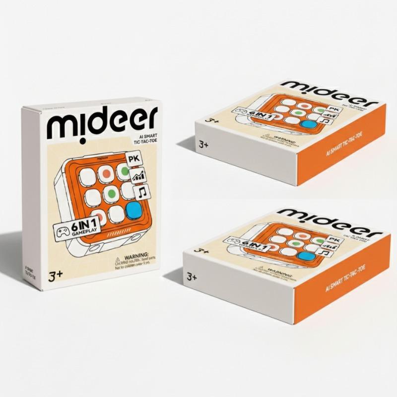 Mideer AI Smart Tic Tac Toe 6 in 1 Play