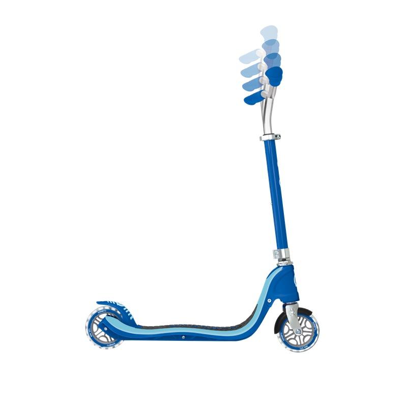 Globbler Flow 125 Lights Black Scooter Navy Blue