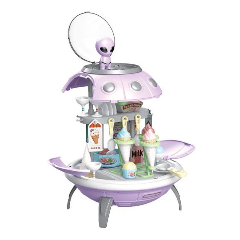 Ufo Ice Kream Set - Purple
