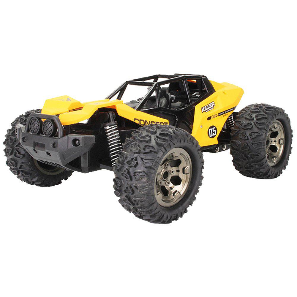 Cross Country Racing Car Yellow