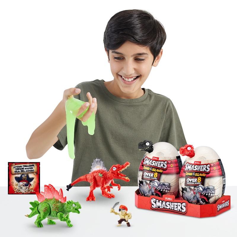 Smasher Mini Dino Island Egg Combo 2pk (S5)