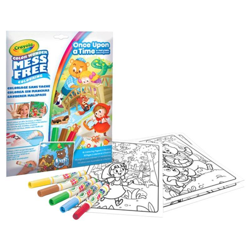 Crayola Wonder Set Once Upon A Time Coloring Book with Markers