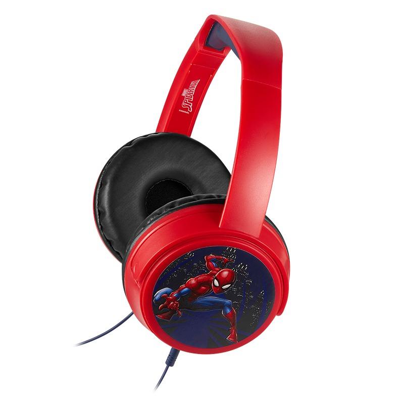 Volkano Marvel Spiderman Padded Aux Headphone With Stickers