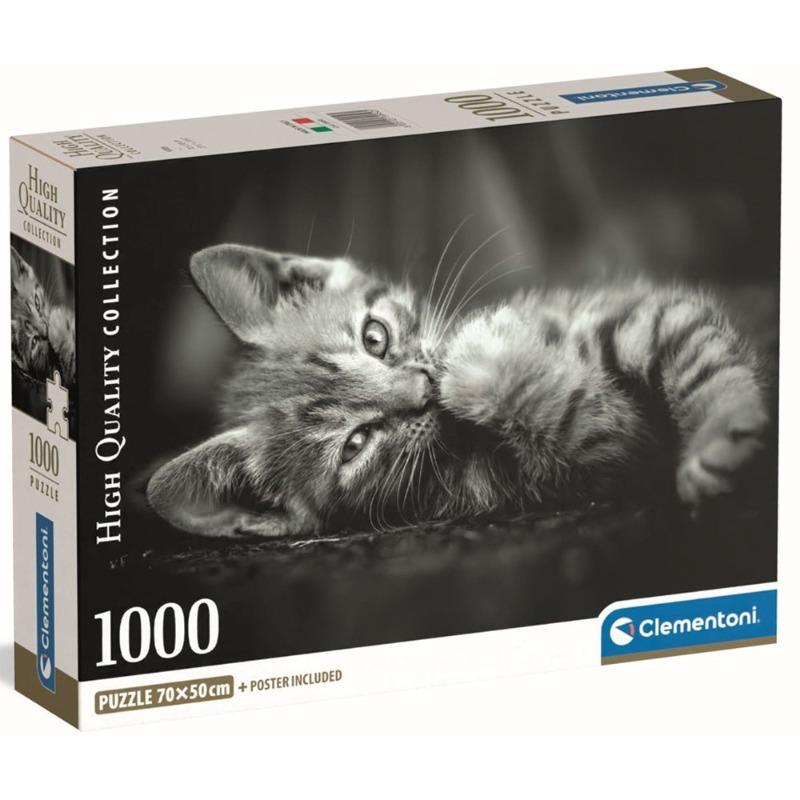 Clementoni Hq Collection Kitty - 1000 Pcs Puzzle