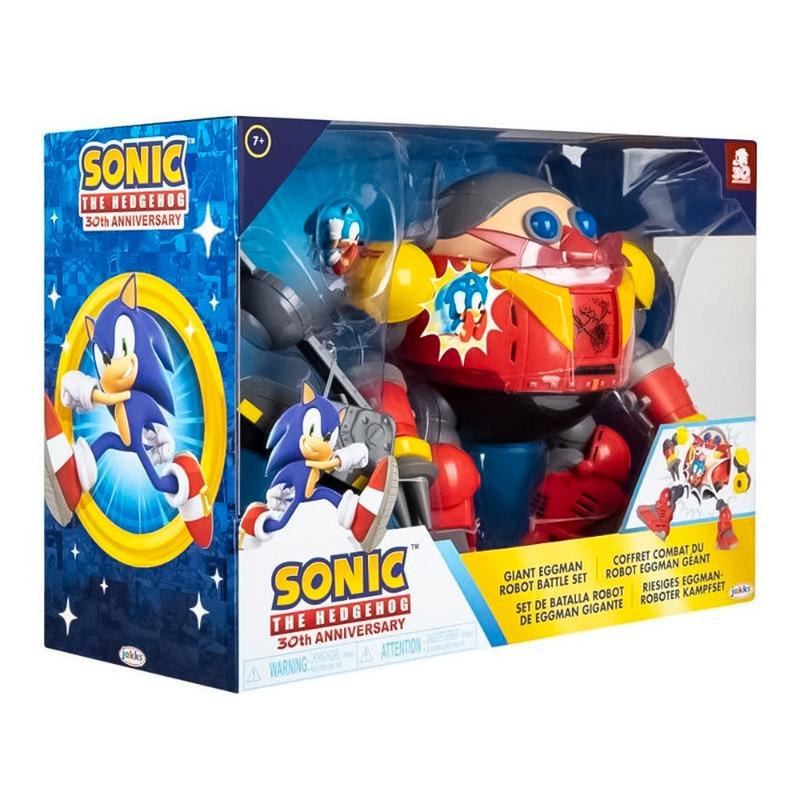 Sonic The Hedgehog Giant Eggman Robot Battle Set with Catapult