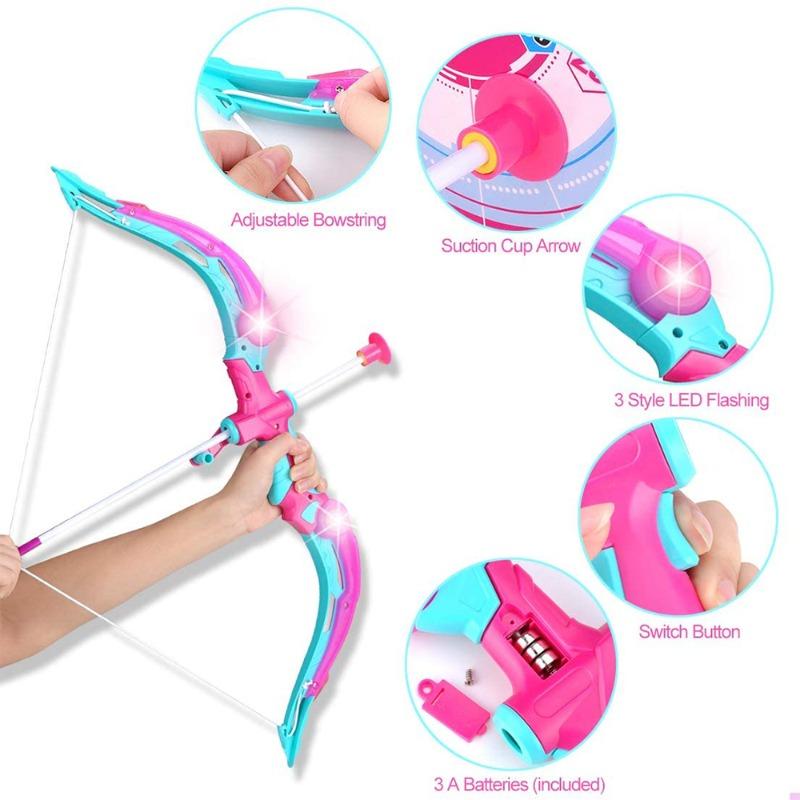 Bow And Arrow Toy - Pink